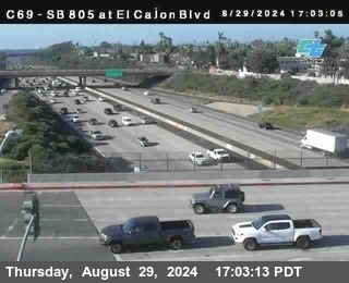 SB 805 at El Cajon Blvd (On Ramp)