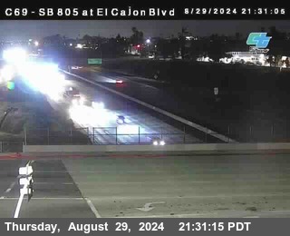 SB 805 at El Cajon Blvd (On Ramp)