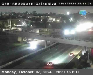 SB 805 at El Cajon Blvd (On Ramp)