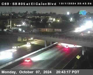 SB 805 at El Cajon Blvd (On Ramp)