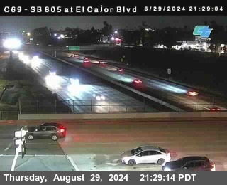 SB 805 at El Cajon Blvd (On Ramp)