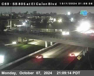 SB 805 at El Cajon Blvd (On Ramp)