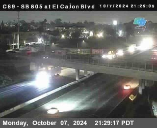 SB 805 at El Cajon Blvd (On Ramp)