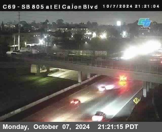 SB 805 at El Cajon Blvd (On Ramp)