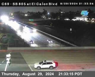 SB 805 at El Cajon Blvd (On Ramp)