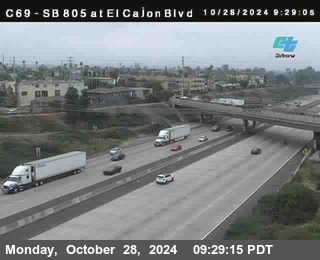 SB 805 at El Cajon Blvd (On Ramp)