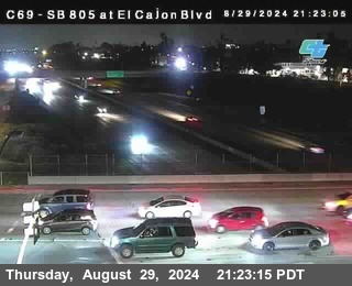 SB 805 at El Cajon Blvd (On Ramp)