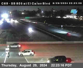 SB 805 at El Cajon Blvd (On Ramp)