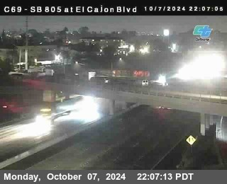 SB 805 at El Cajon Blvd (On Ramp)