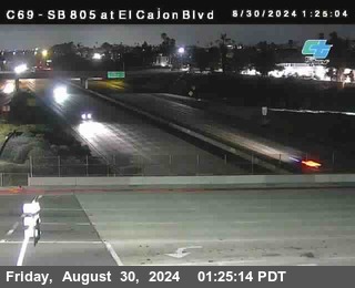 SB 805 at El Cajon Blvd (On Ramp)