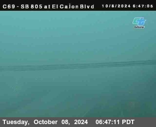 SB 805 at El Cajon Blvd (On Ramp)