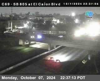 SB 805 at El Cajon Blvd (On Ramp)