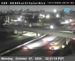 SB 805 at El Cajon Blvd (On Ramp)