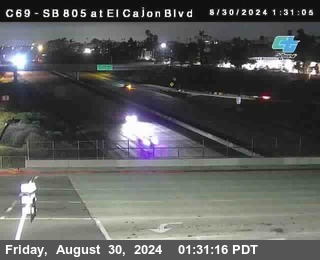 SB 805 at El Cajon Blvd (On Ramp)