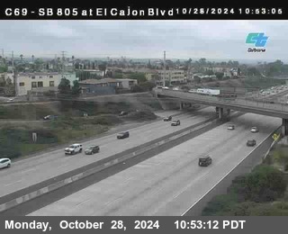 SB 805 at El Cajon Blvd (On Ramp)