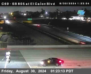 SB 805 at El Cajon Blvd (On Ramp)