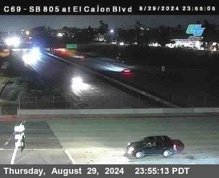 SB 805 at El Cajon Blvd (On Ramp)