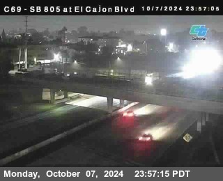 SB 805 at El Cajon Blvd (On Ramp)