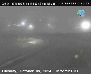 SB 805 at El Cajon Blvd (On Ramp)