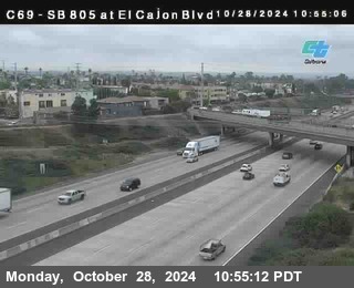 SB 805 at El Cajon Blvd (On Ramp)