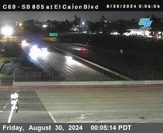 SB 805 at El Cajon Blvd (On Ramp)