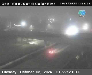 SB 805 at El Cajon Blvd (On Ramp)