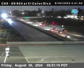 SB 805 at El Cajon Blvd (On Ramp)