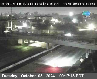 SB 805 at El Cajon Blvd (On Ramp)