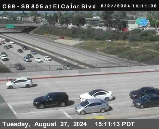 SB 805 at El Cajon Blvd (On Ramp)