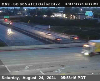 SB 805 at El Cajon Blvd (On Ramp)