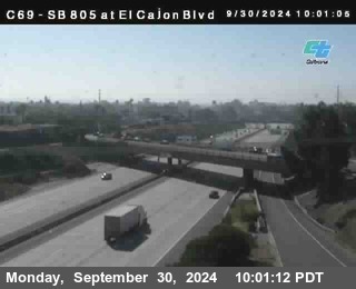 SB 805 at El Cajon Blvd (On Ramp)