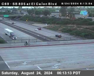 SB 805 at El Cajon Blvd (On Ramp)