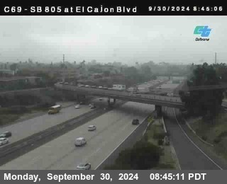 SB 805 at El Cajon Blvd (On Ramp)