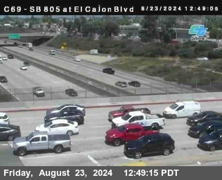 SB 805 at El Cajon Blvd (On Ramp)