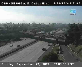 SB 805 at El Cajon Blvd (On Ramp)