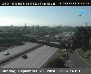 SB 805 at El Cajon Blvd (On Ramp)