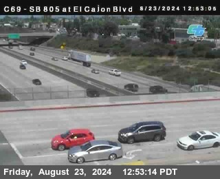 SB 805 at El Cajon Blvd (On Ramp)