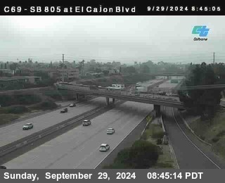 SB 805 at El Cajon Blvd (On Ramp)