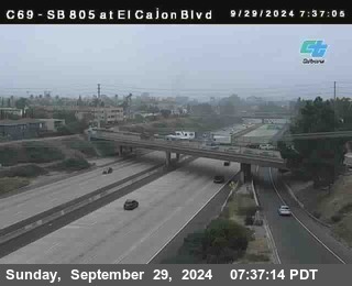 SB 805 at El Cajon Blvd (On Ramp)