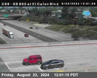 SB 805 at El Cajon Blvd (On Ramp)