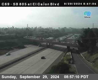 SB 805 at El Cajon Blvd (On Ramp)