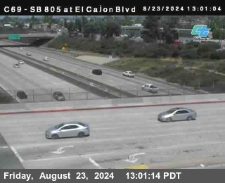 SB 805 at El Cajon Blvd (On Ramp)