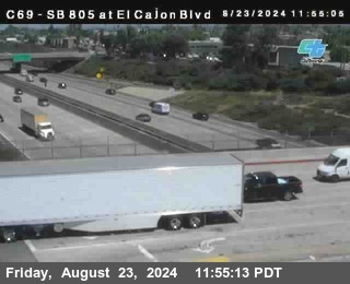 SB 805 at El Cajon Blvd (On Ramp)