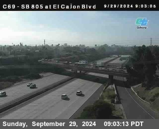 SB 805 at El Cajon Blvd (On Ramp)