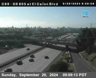 SB 805 at El Cajon Blvd (On Ramp)