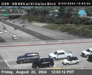 SB 805 at El Cajon Blvd (On Ramp)