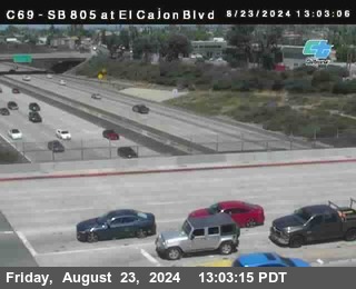 SB 805 at El Cajon Blvd (On Ramp)