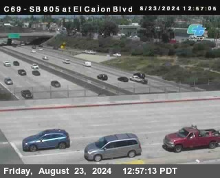 SB 805 at El Cajon Blvd (On Ramp)