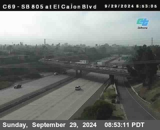 SB 805 at El Cajon Blvd (On Ramp)