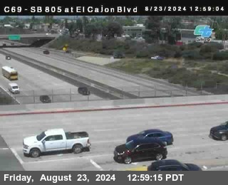 SB 805 at El Cajon Blvd (On Ramp)